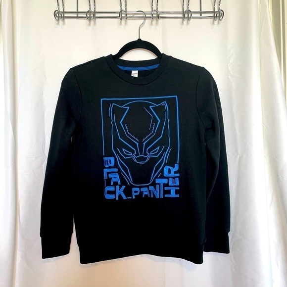 Other - Black Panther/ Black and Blue boys sweatshirt